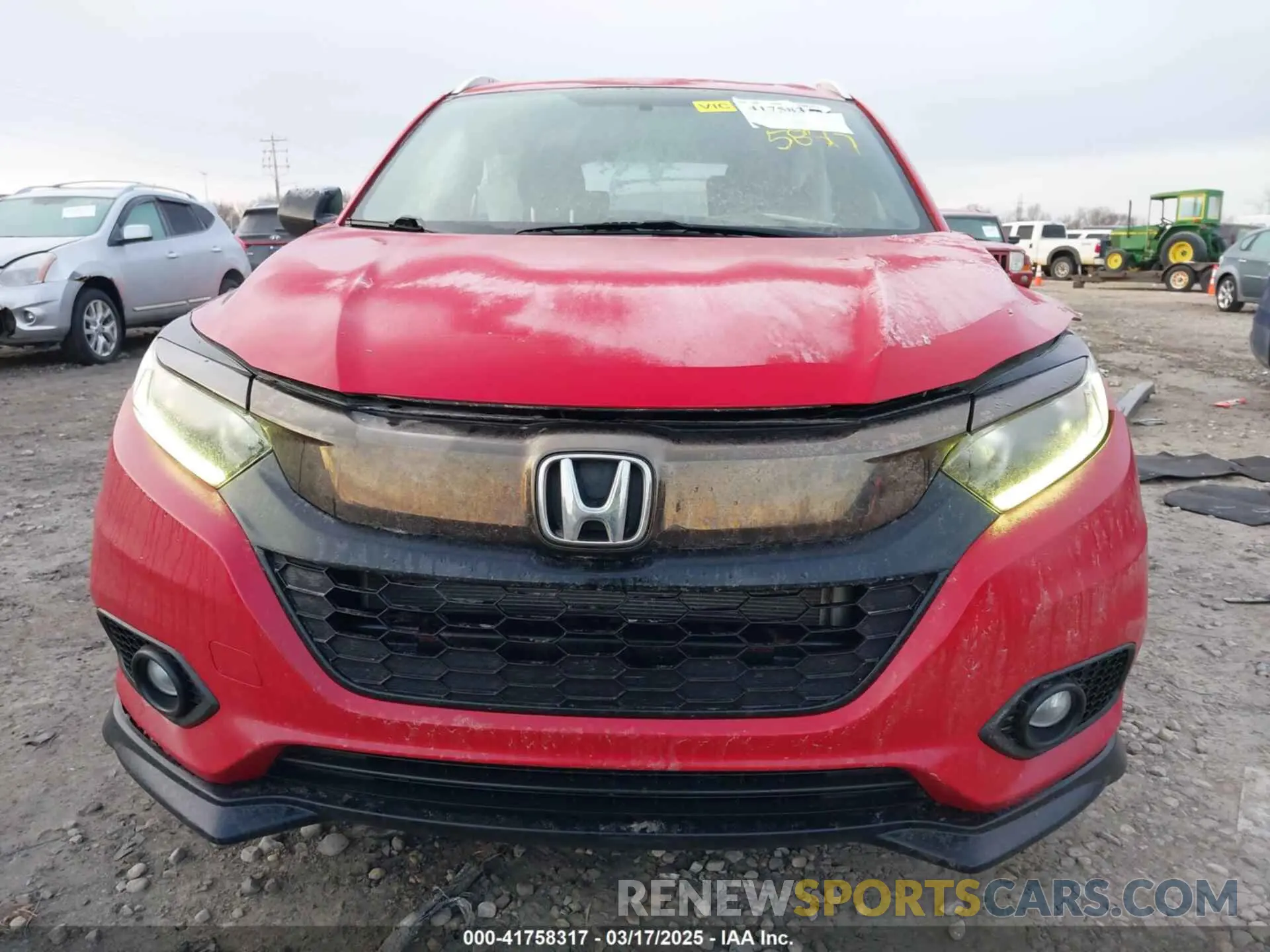13 fotografías del automóvil dañado 3CZRU6H16KG706698 HONDA HR-V 2019
