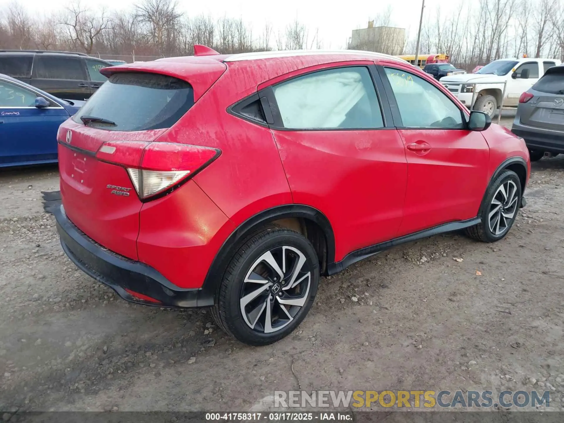 4 fotografías del automóvil dañado 3CZRU6H16KG706698 HONDA HR-V 2019