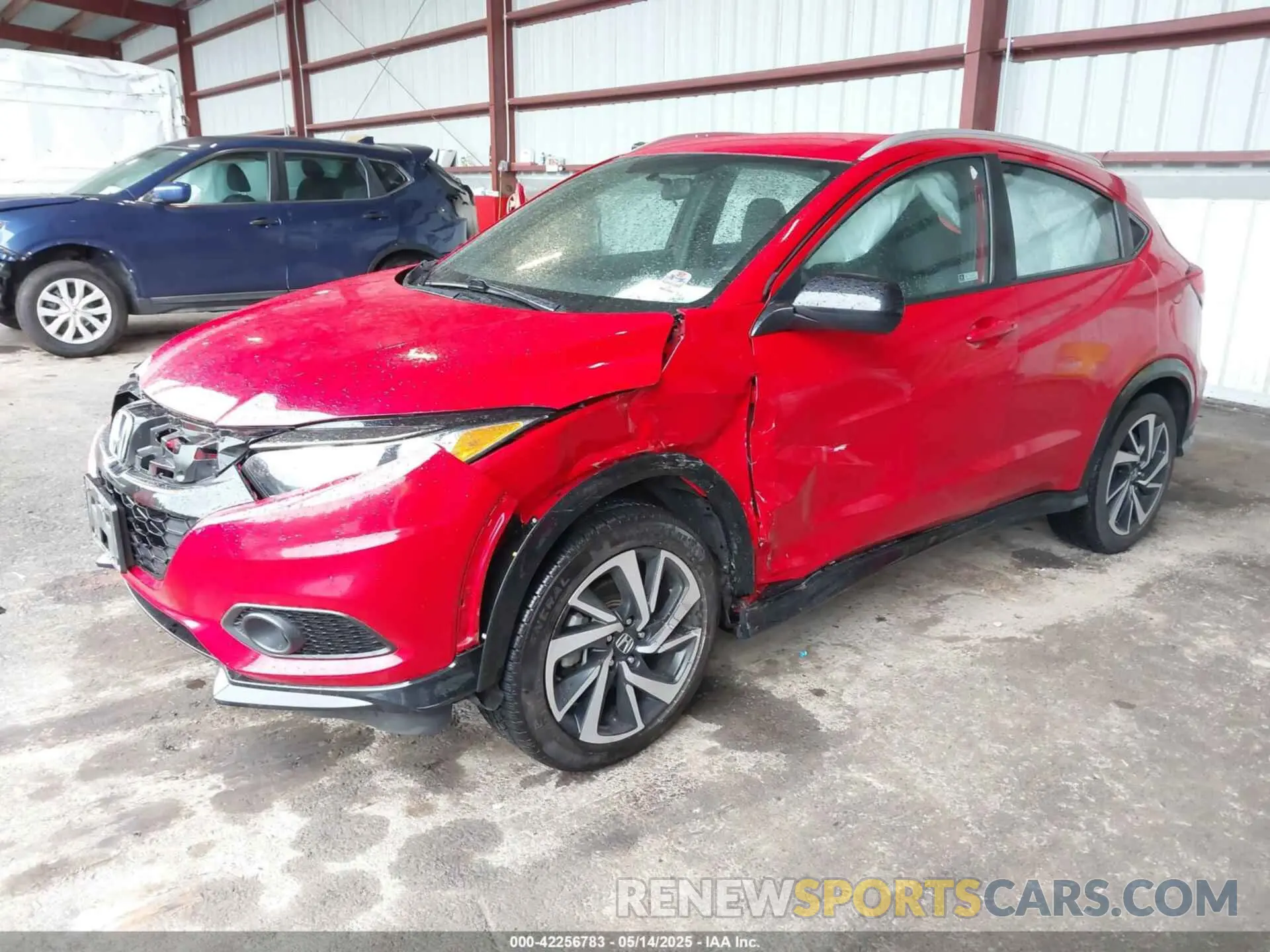2 fotografías del automóvil dañado 3CZRU6H18KG708677 HONDA HR-V 2019