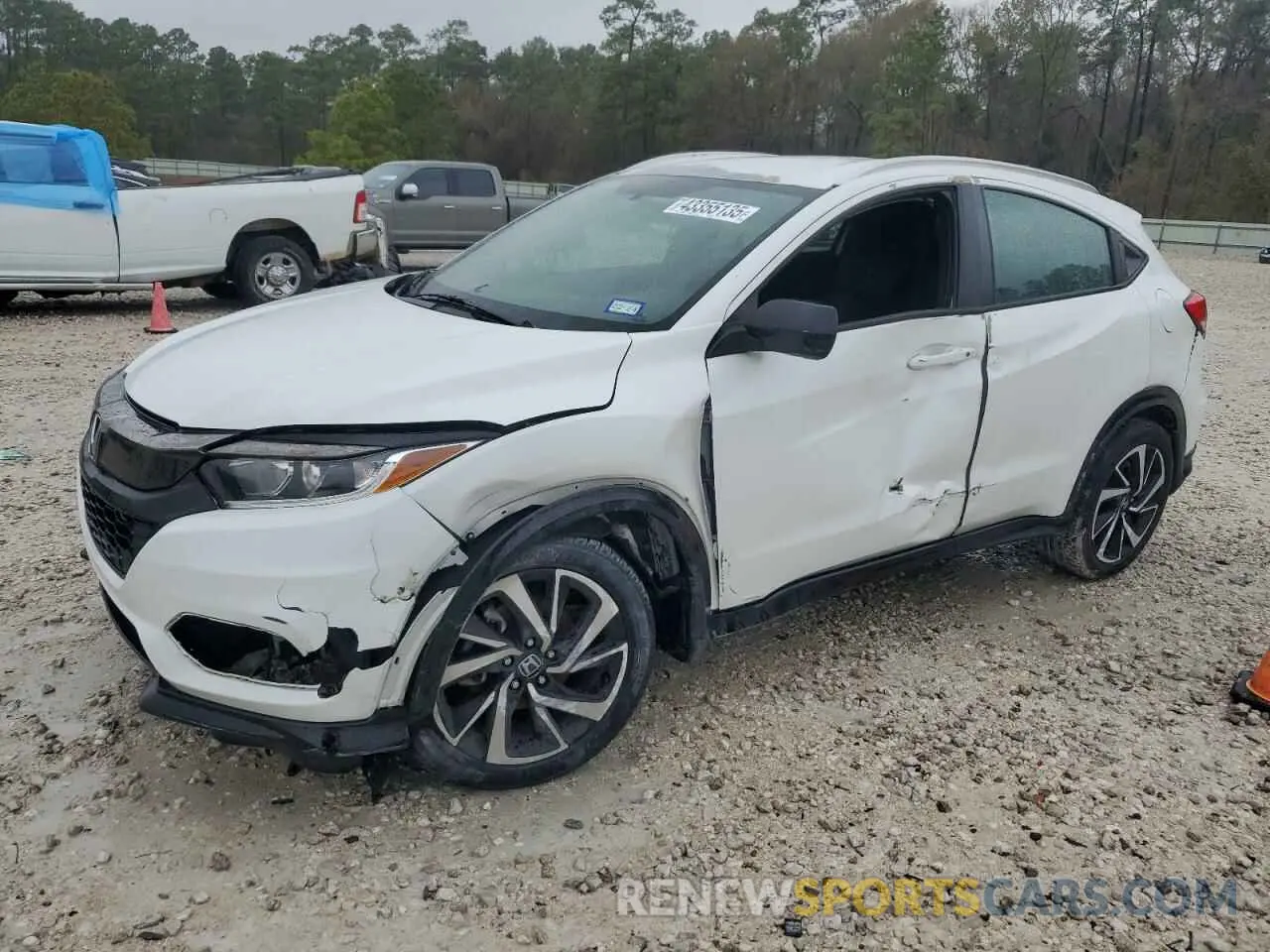 1 fotografías del automóvil dañado 3CZRU6H18KM706204 HONDA HR-V 2019