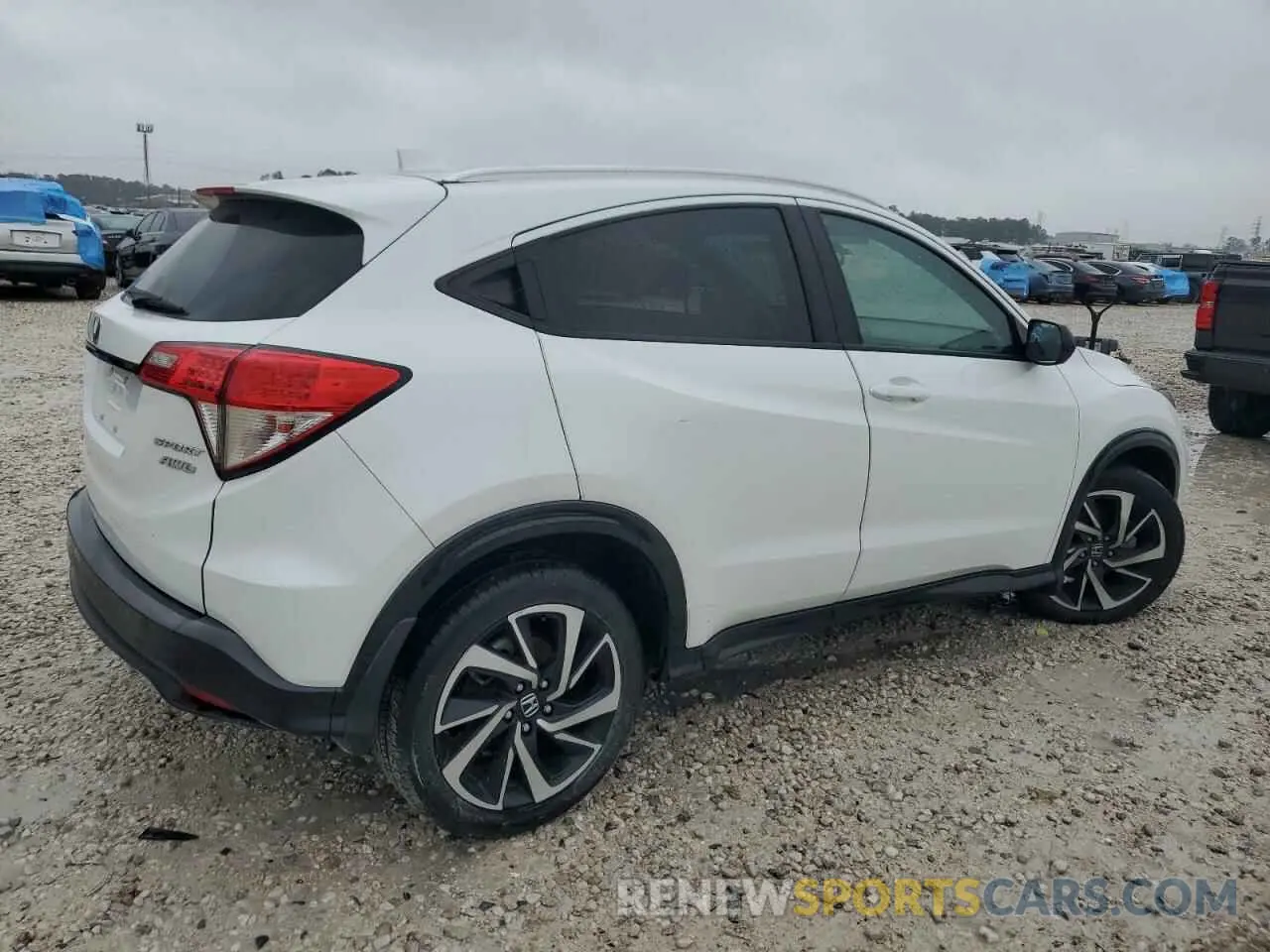 3 fotografías del automóvil dañado 3CZRU6H18KM706204 HONDA HR-V 2019