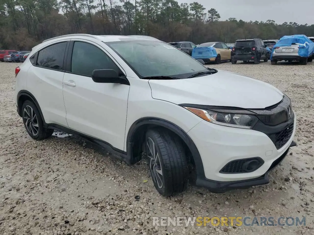 4 fotografías del automóvil dañado 3CZRU6H18KM706204 HONDA HR-V 2019