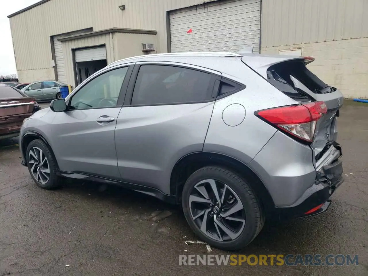2 fotografías del automóvil dañado 3CZRU6H1XKG702055 HONDA HR-V 2019