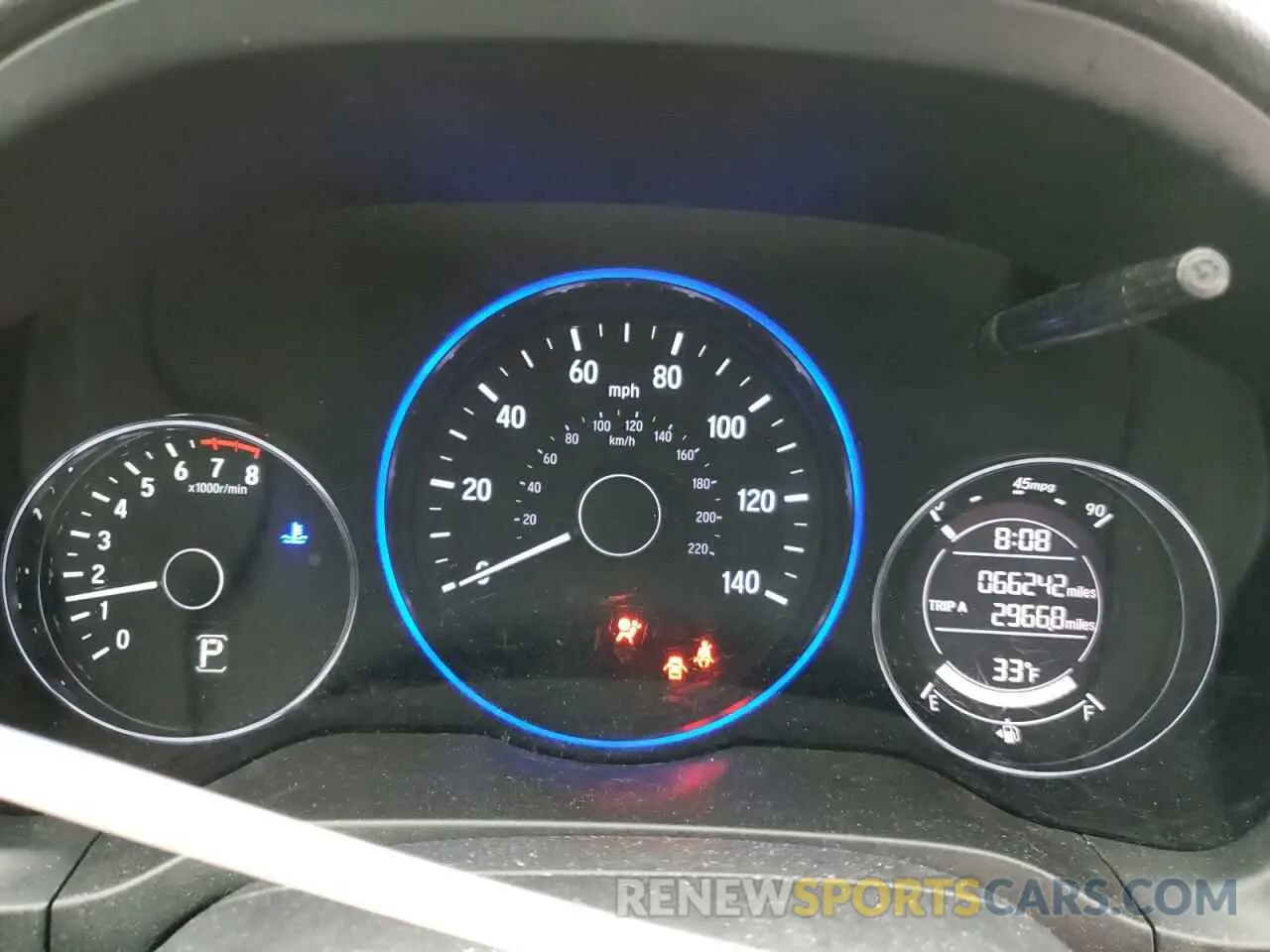9 fotografías del automóvil dañado 3CZRU6H30KG706651 HONDA HR-V 2019