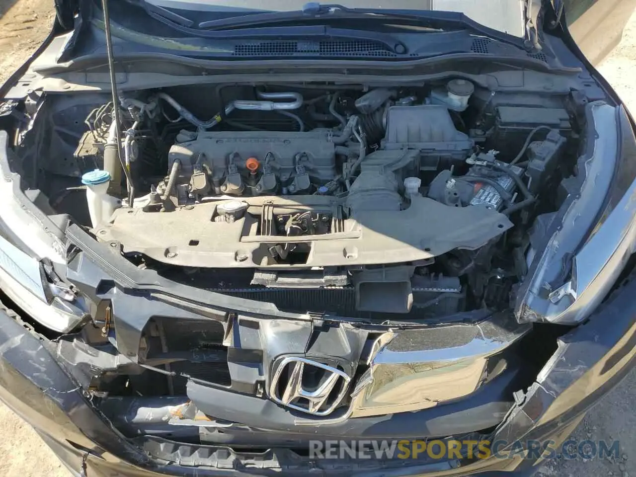 12 fotografías del automóvil dañado 3CZRU6H30KG724616 HONDA HR-V 2019