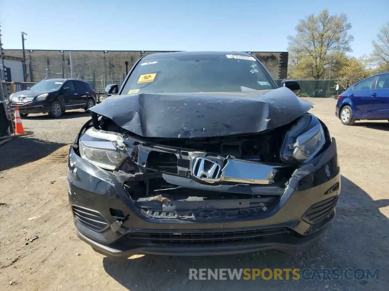 5 fotografías del automóvil dañado 3CZRU6H30KG724616 HONDA HR-V 2019