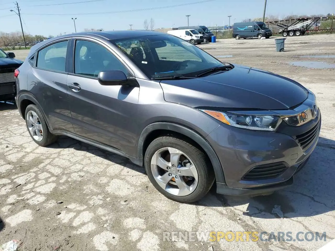 4 fotografías del automóvil dañado 3CZRU6H31KG728173 HONDA HR-V 2019