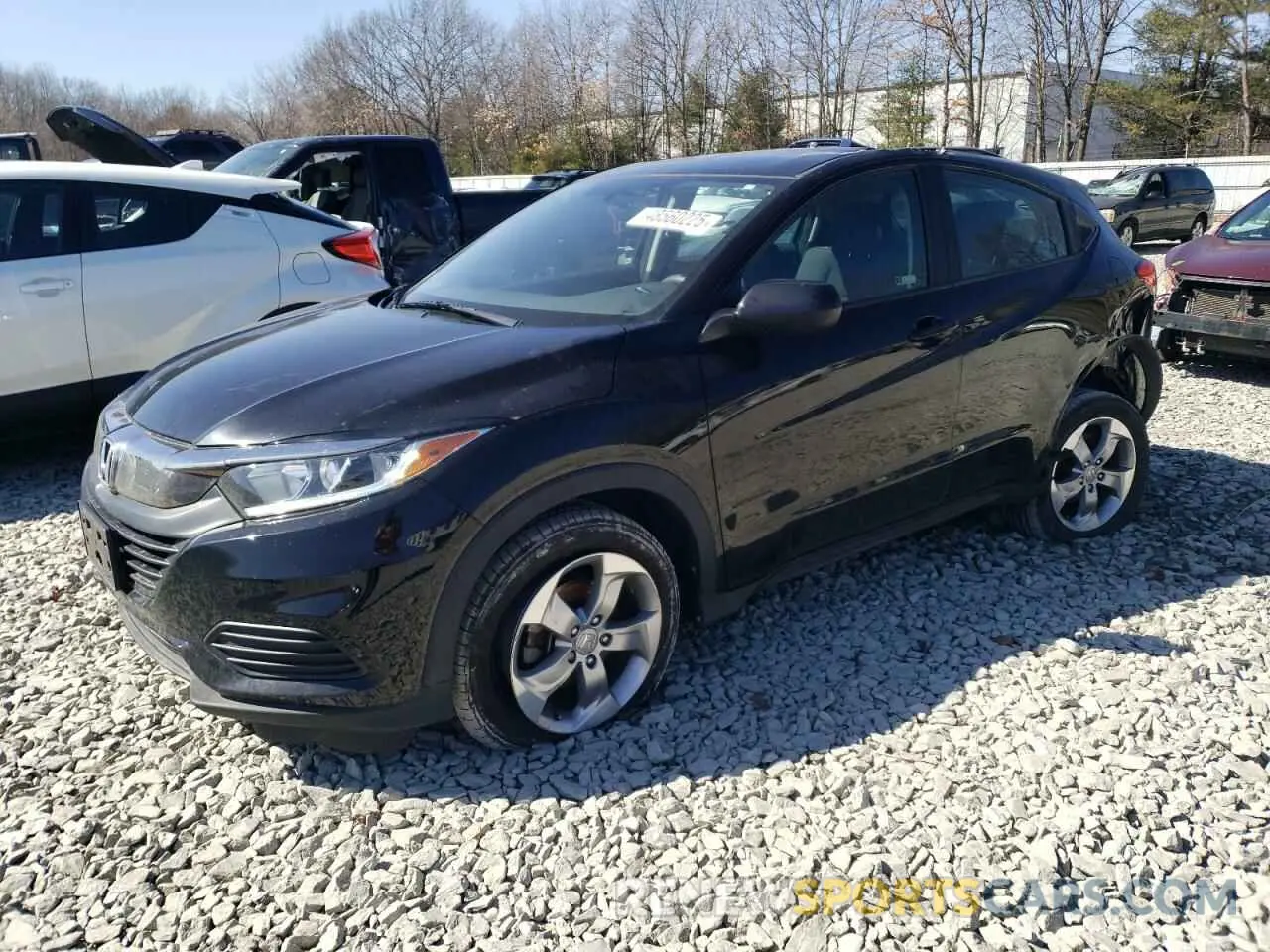 1 fotografías del automóvil dañado 3CZRU6H31KG729999 HONDA HR-V 2019