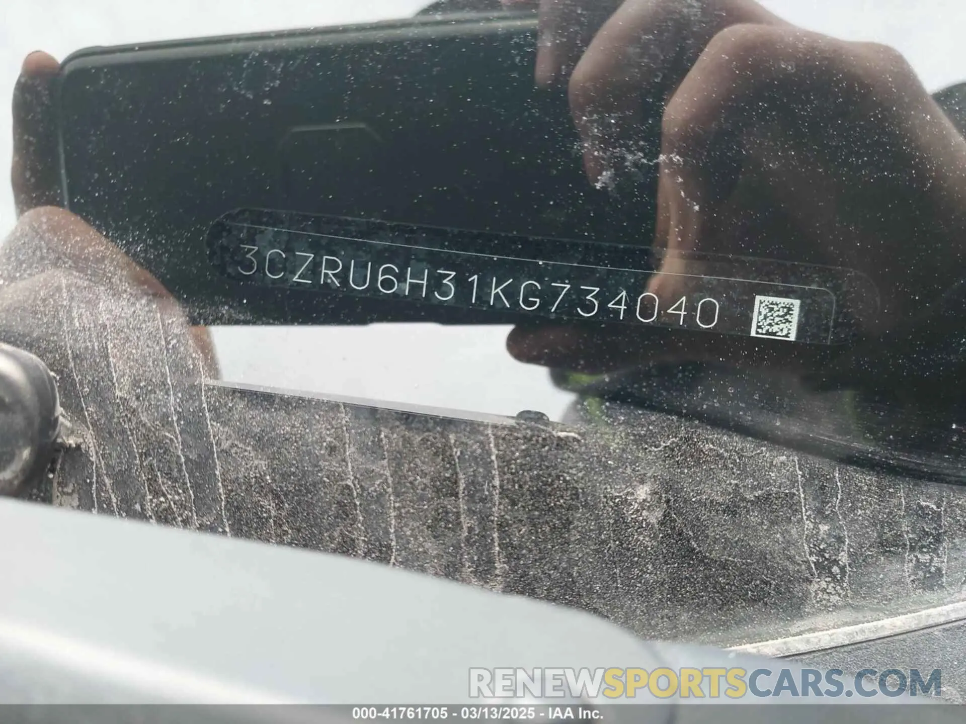 9 fotografías del automóvil dañado 3CZRU6H31KG734040 HONDA HR-V 2019