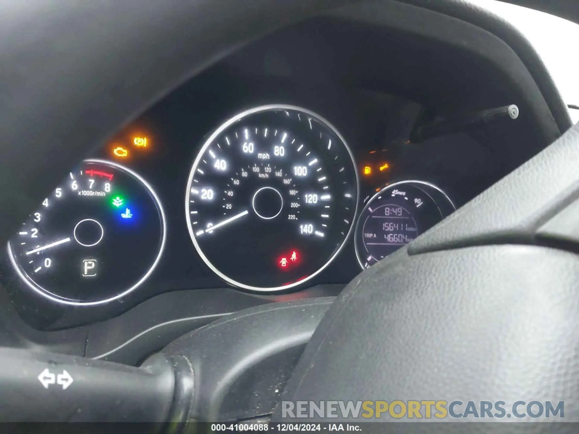 7 fotografías del automóvil dañado 3CZRU6H32KG726609 HONDA HR-V 2019