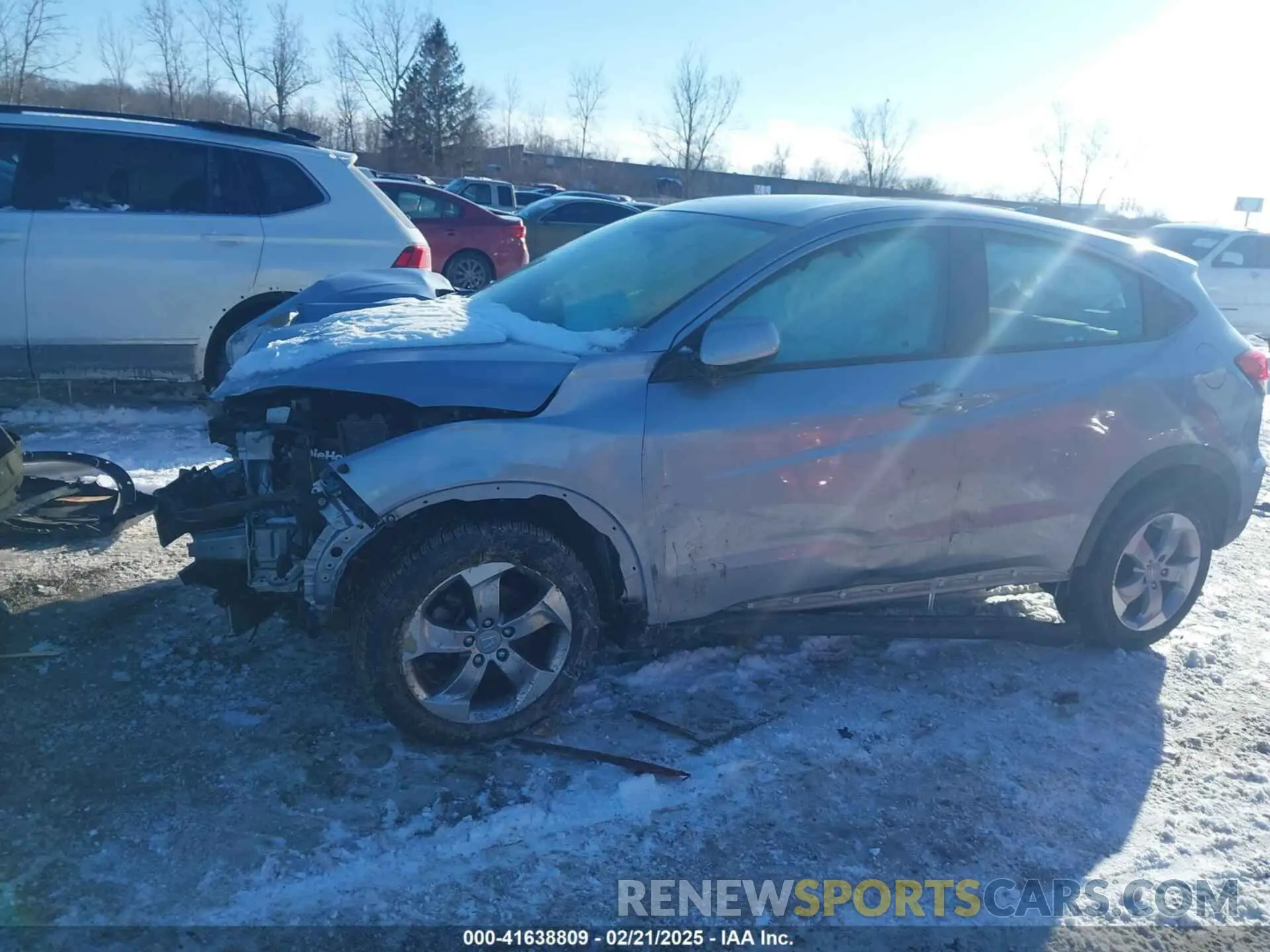 15 fotografías del automóvil dañado 3CZRU6H32KG726772 HONDA HR-V 2019