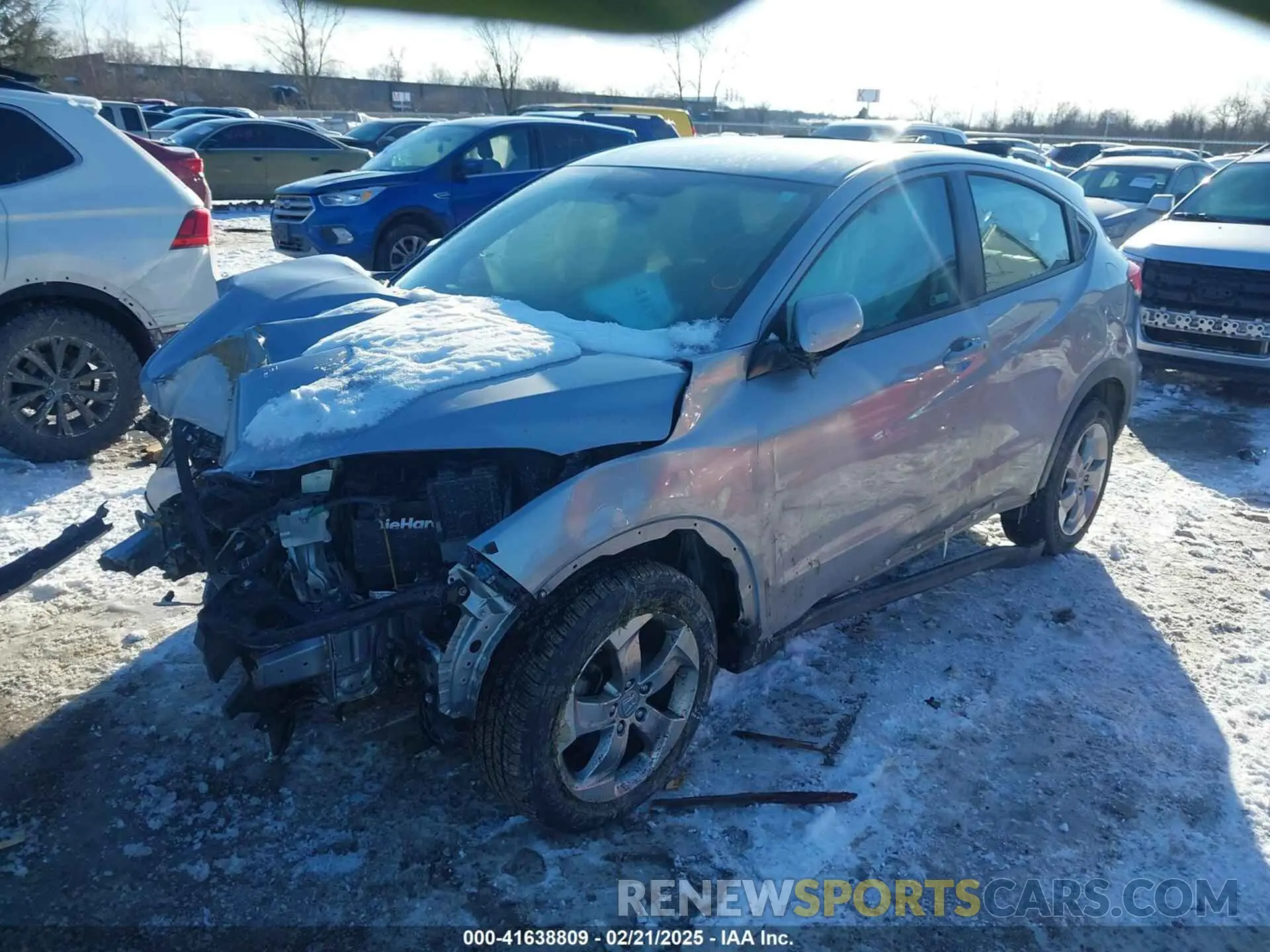 2 fotografías del automóvil dañado 3CZRU6H32KG726772 HONDA HR-V 2019