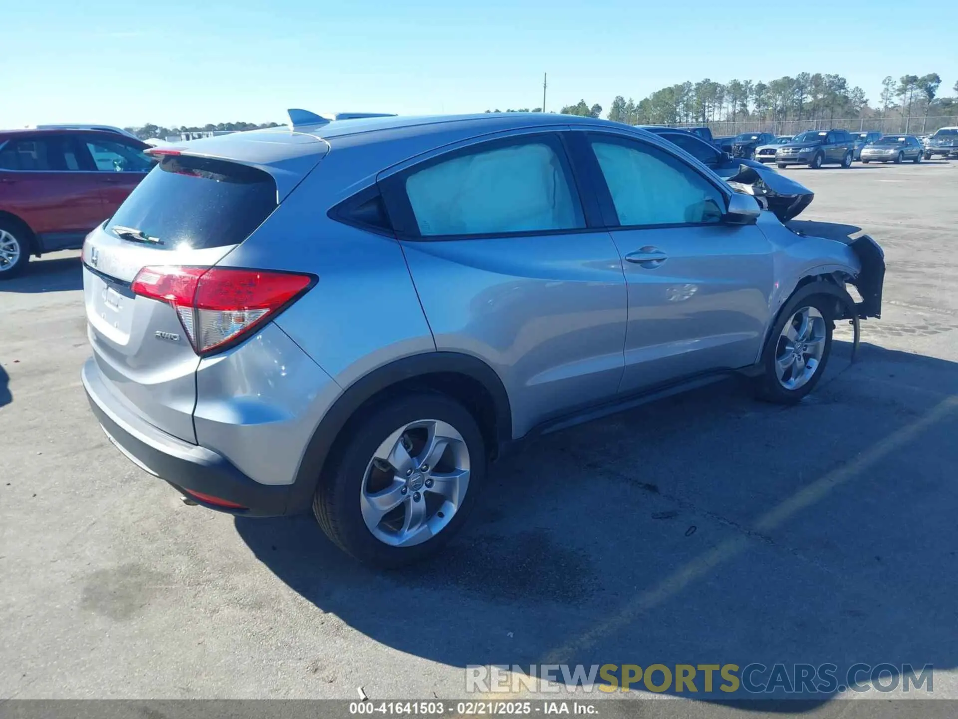 4 fotografías del automóvil dañado 3CZRU6H32KG732412 HONDA HR-V 2019
