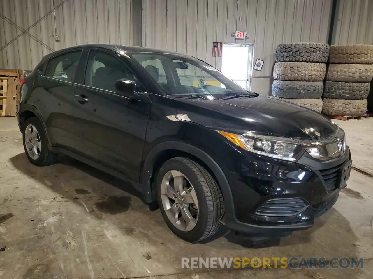 4 fotografías del automóvil dañado 3CZRU6H33KG720351 HONDA HR-V 2019