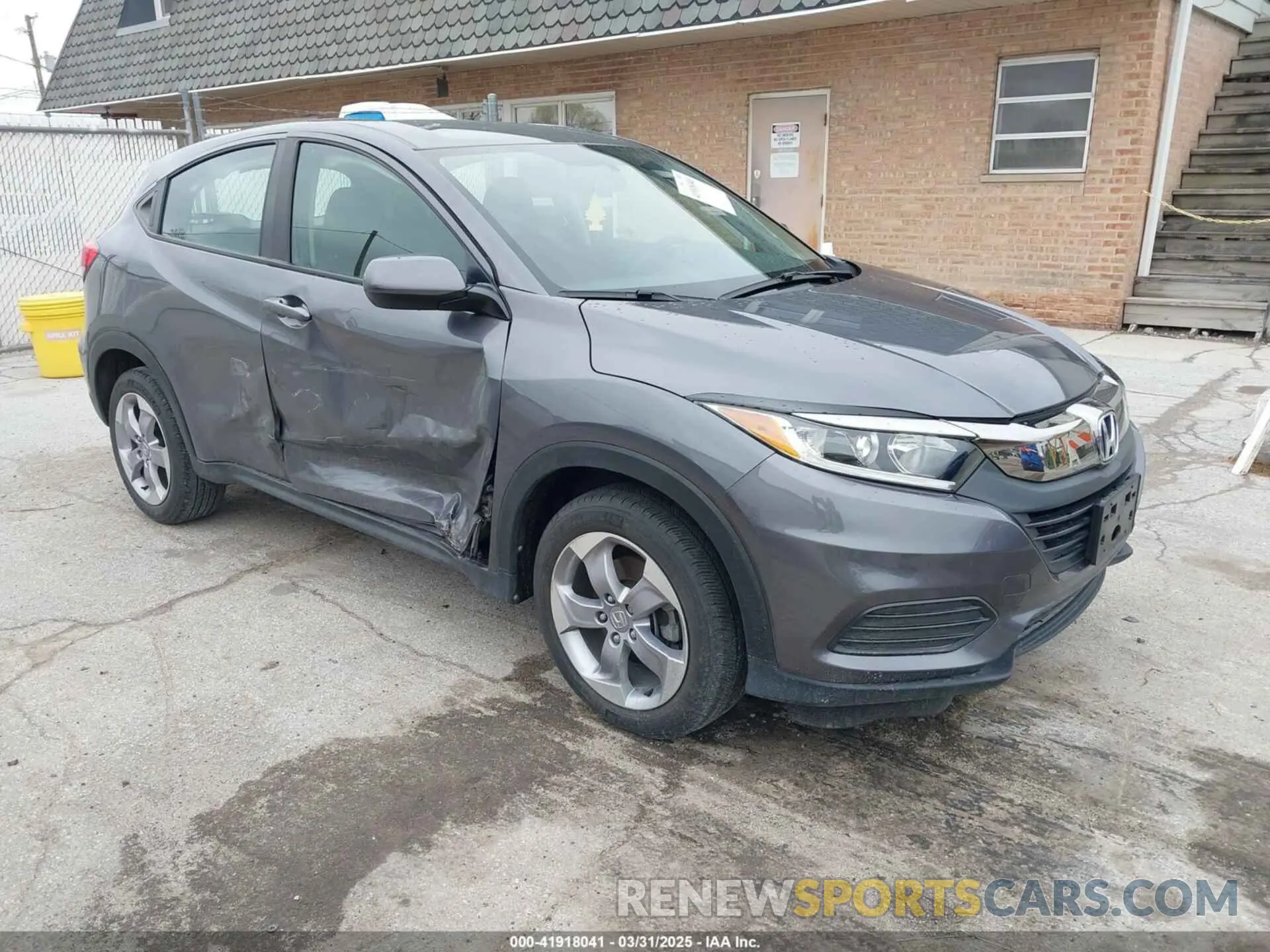 1 fotografías del automóvil dañado 3CZRU6H34KG713702 HONDA HR-V 2019