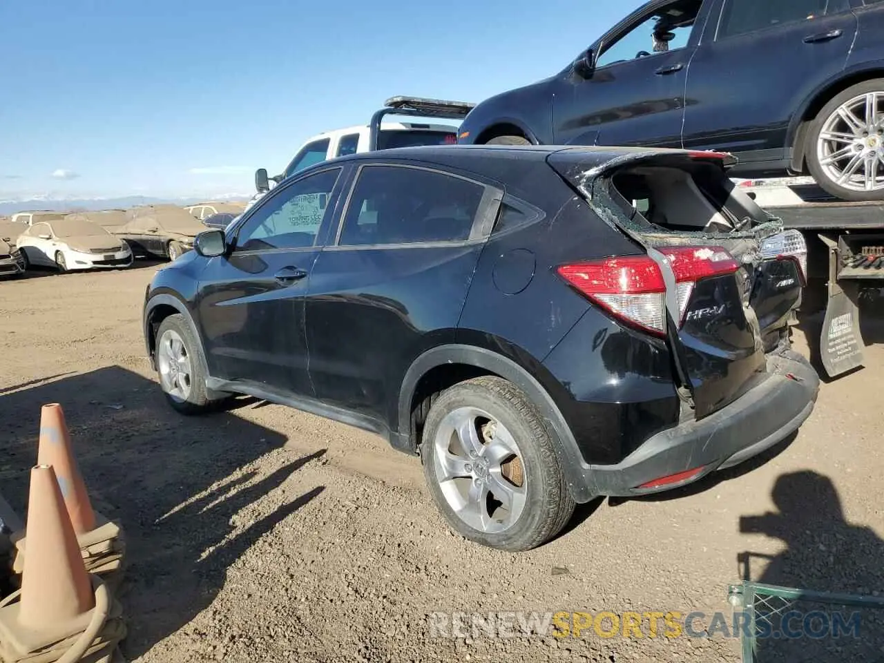 2 fotografías del automóvil dañado 3CZRU6H34KG726093 HONDA HR-V 2019