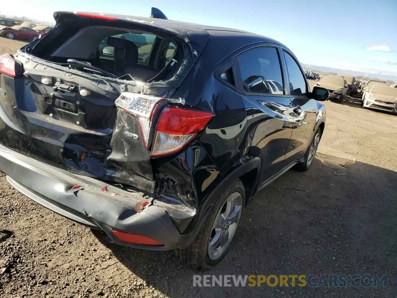 3 fotografías del automóvil dañado 3CZRU6H34KG726093 HONDA HR-V 2019