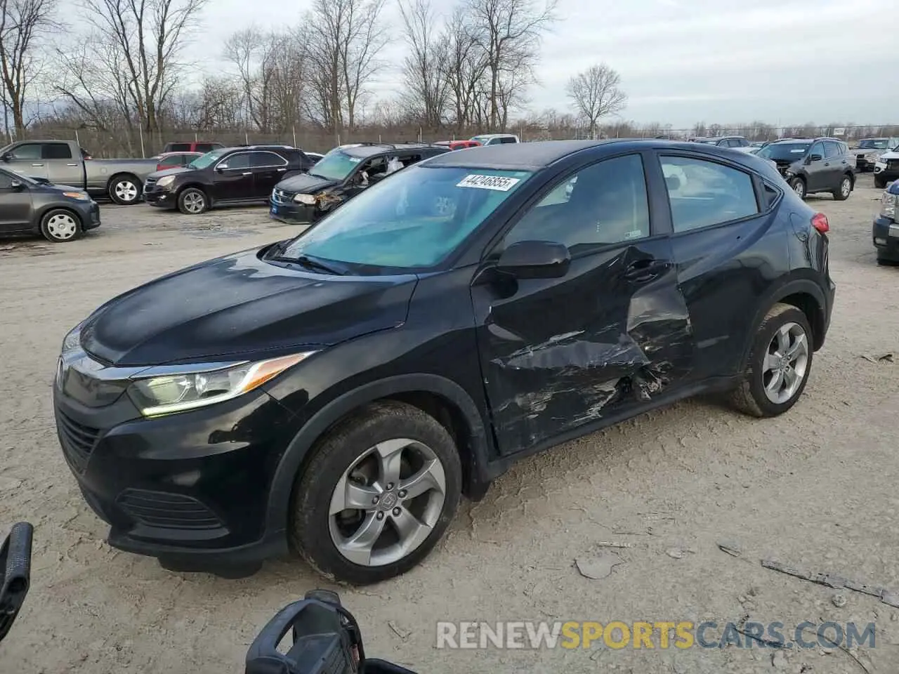 1 fotografías del automóvil dañado 3CZRU6H35KG710596 HONDA HR-V 2019