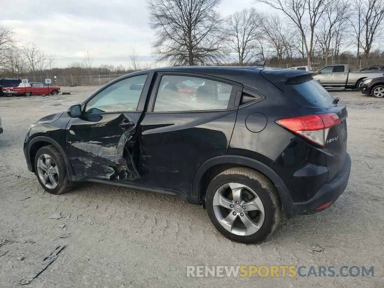 2 fotografías del automóvil dañado 3CZRU6H35KG710596 HONDA HR-V 2019