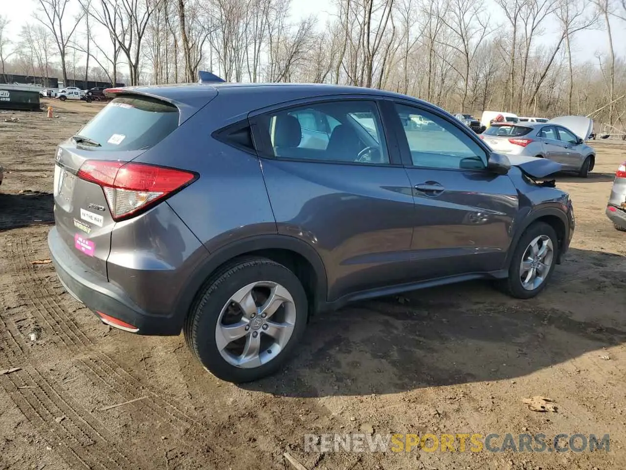 3 fotografías del automóvil dañado 3CZRU6H35KG711120 HONDA HR-V 2019