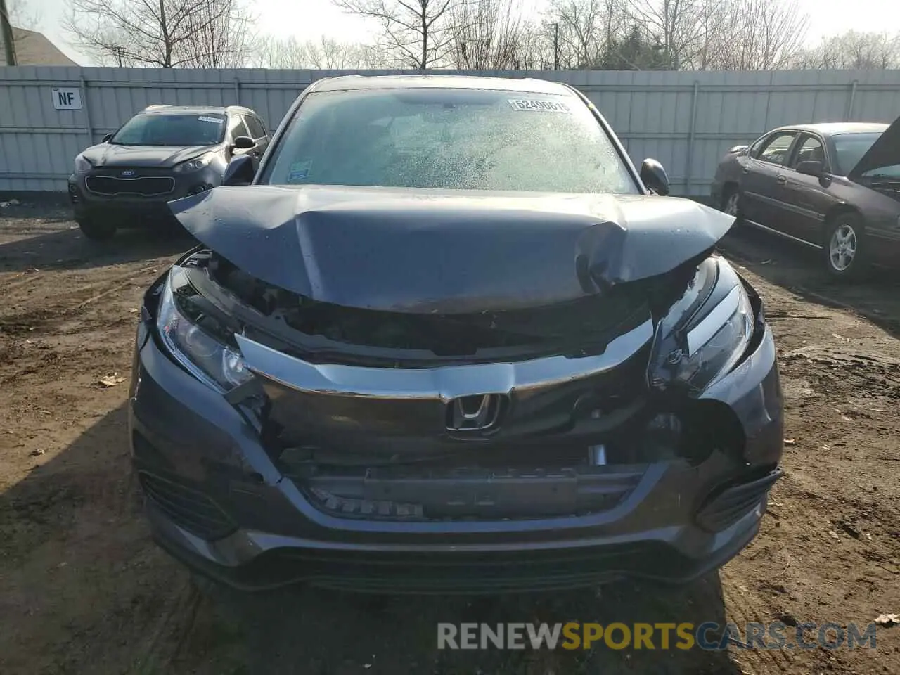 5 fotografías del automóvil dañado 3CZRU6H35KG711120 HONDA HR-V 2019