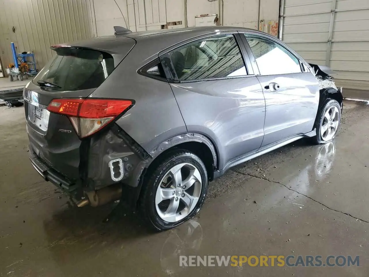 3 fotografías del automóvil dañado 3CZRU6H35KG713711 HONDA HR-V 2019