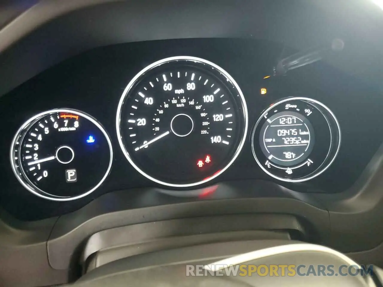 9 fotografías del automóvil dañado 3CZRU6H35KG713711 HONDA HR-V 2019