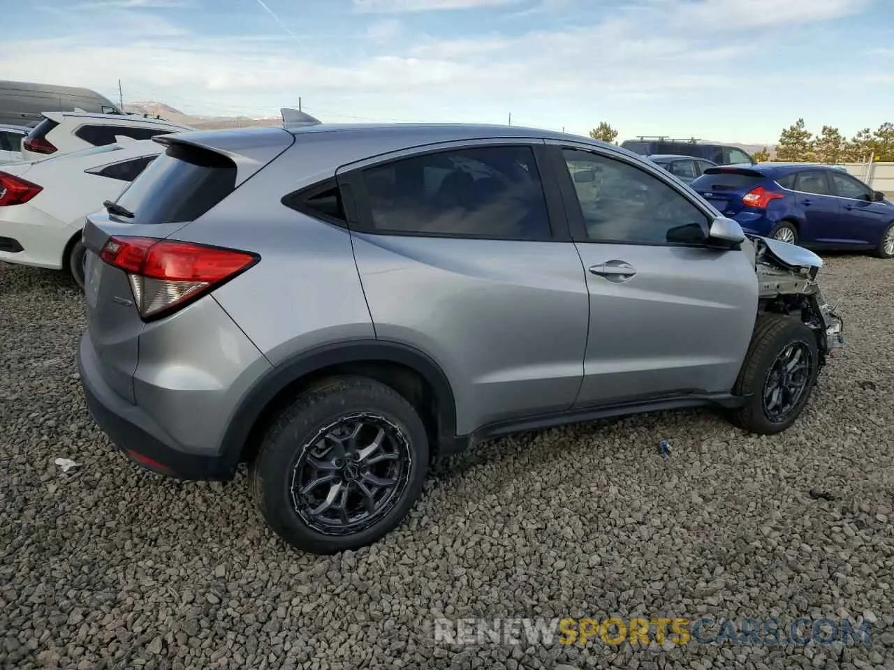 3 fotografías del automóvil dañado 3CZRU6H36KG703351 HONDA HR-V 2019