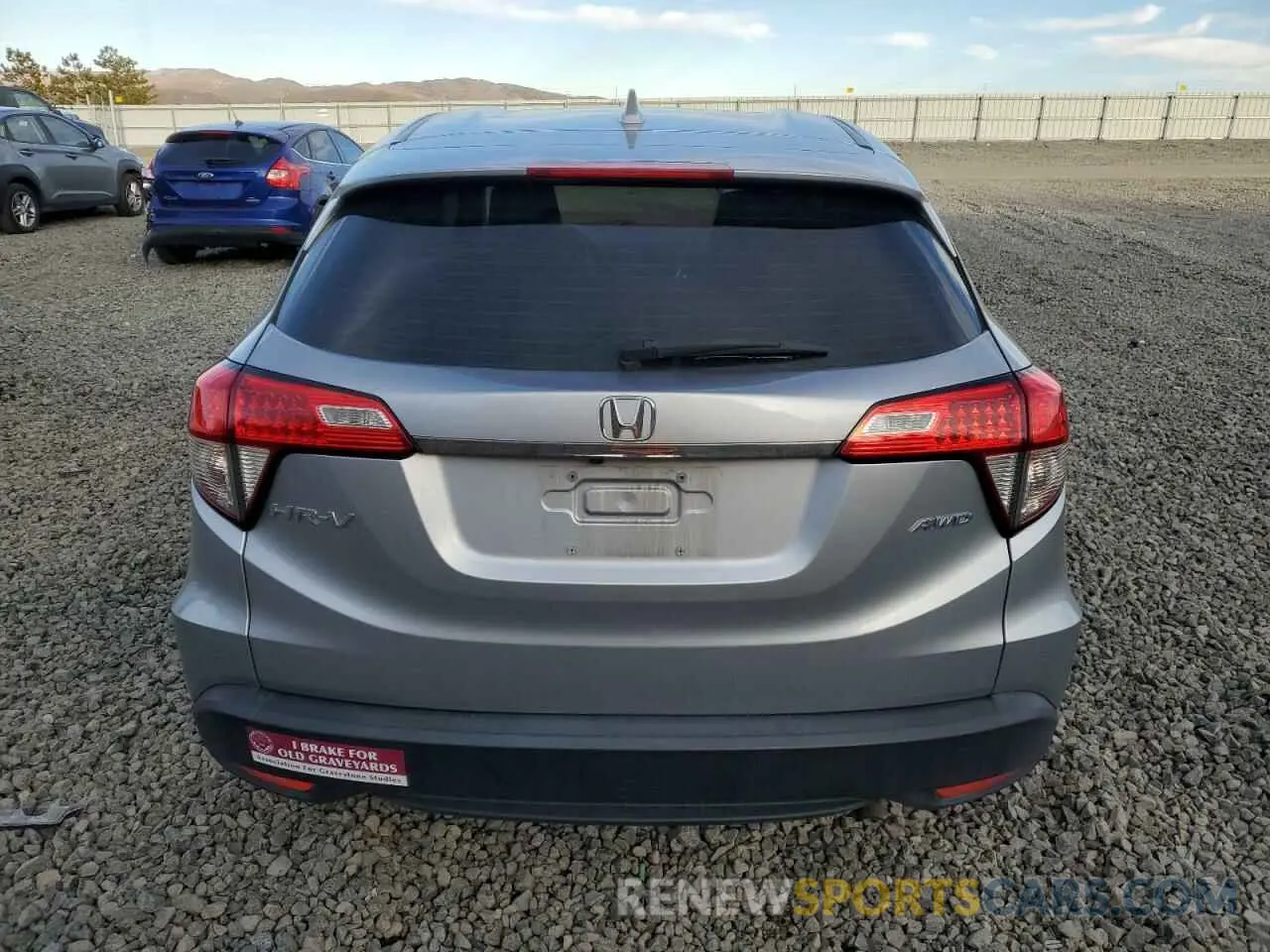 6 fotografías del automóvil dañado 3CZRU6H36KG703351 HONDA HR-V 2019