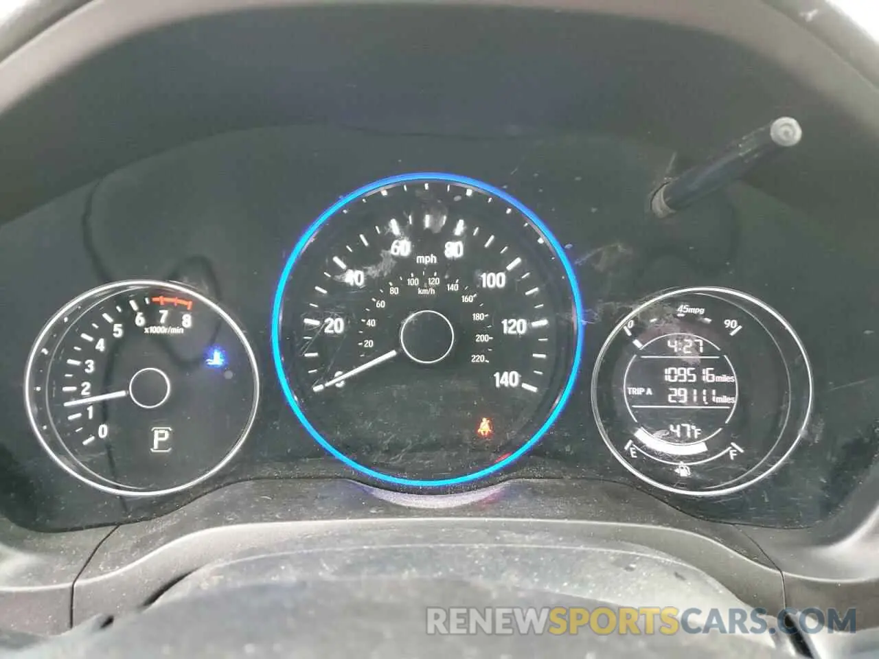 9 fotografías del automóvil dañado 3CZRU6H36KG703351 HONDA HR-V 2019