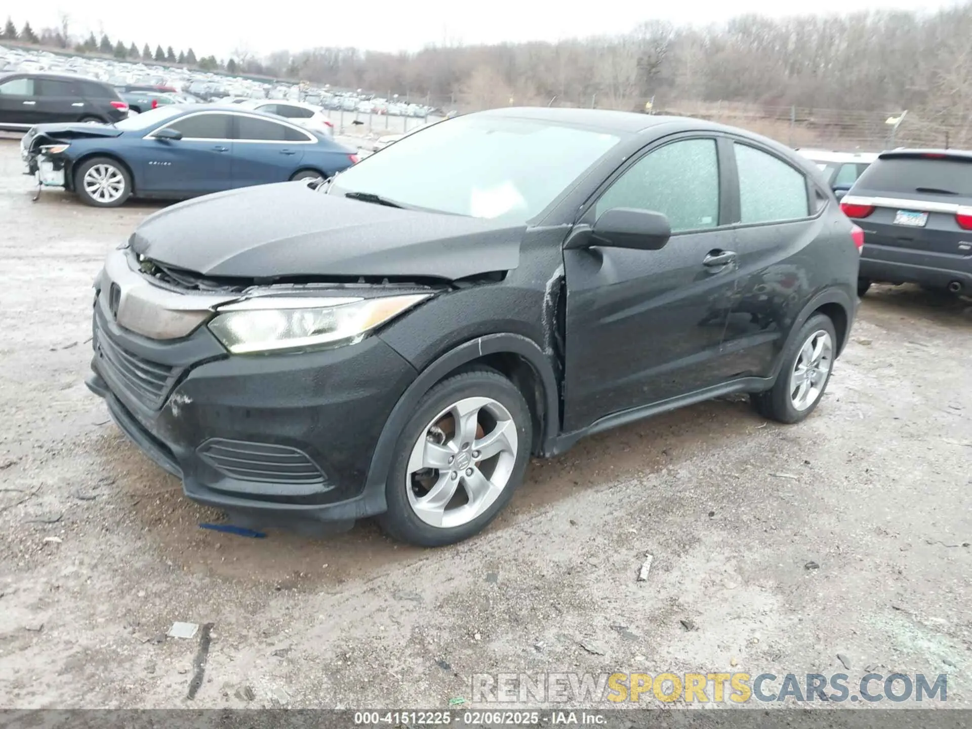 2 fotografías del automóvil dañado 3CZRU6H36KG718867 HONDA HR-V 2019