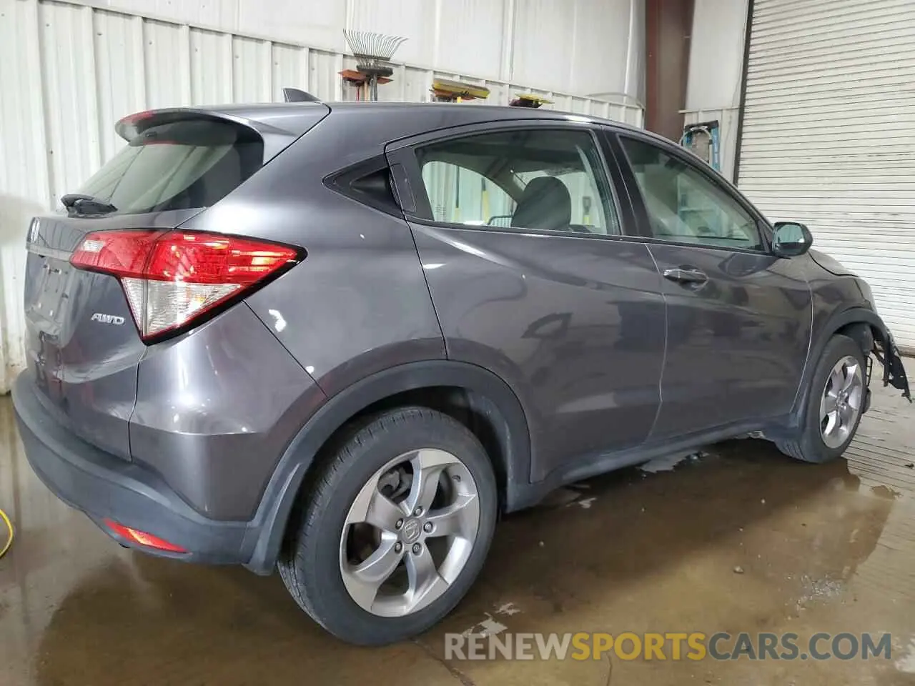3 fotografías del automóvil dañado 3CZRU6H36KG720666 HONDA HR-V 2019