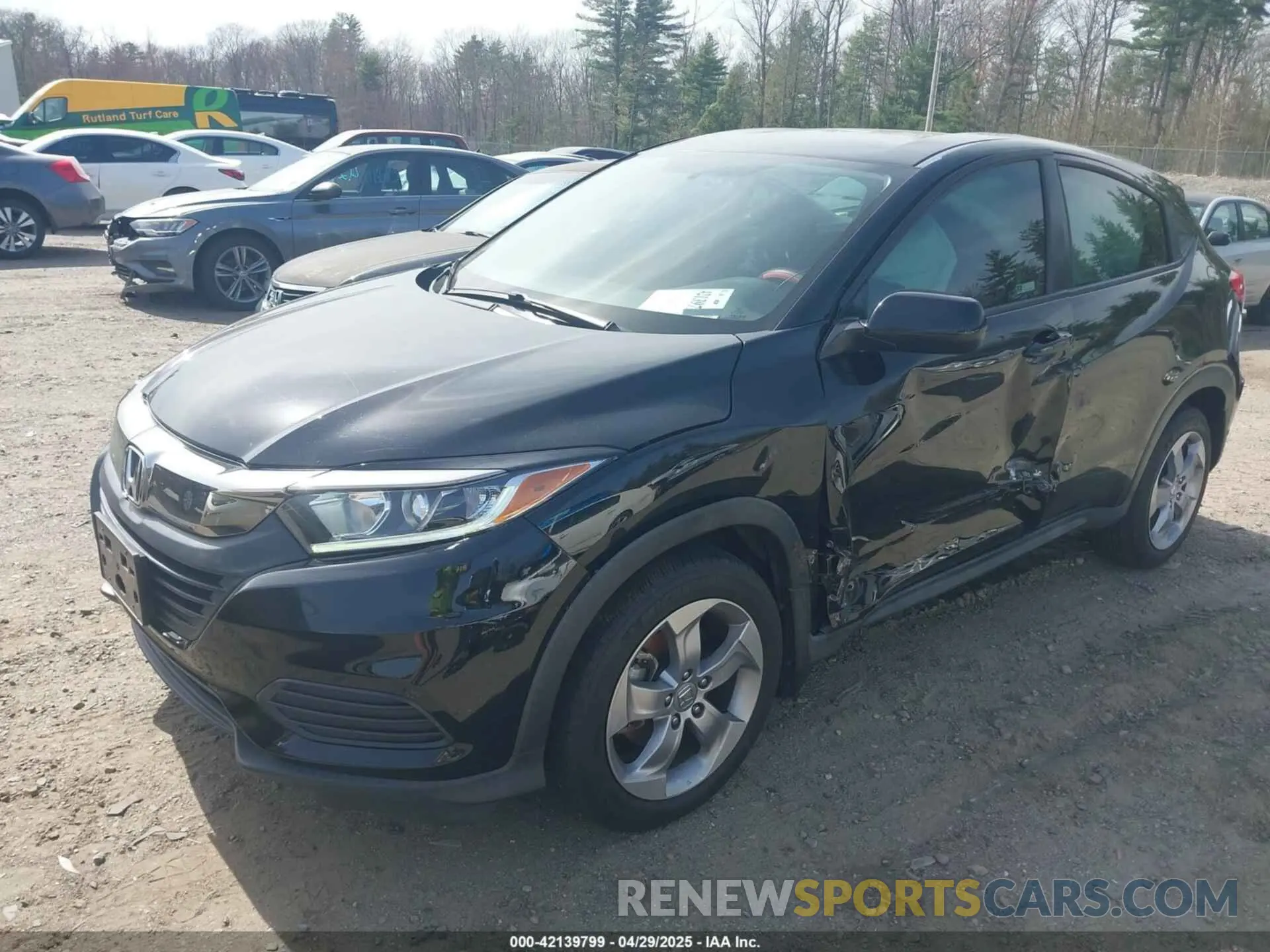 2 fotografías del automóvil dañado 3CZRU6H37KG726234 HONDA HR-V 2019