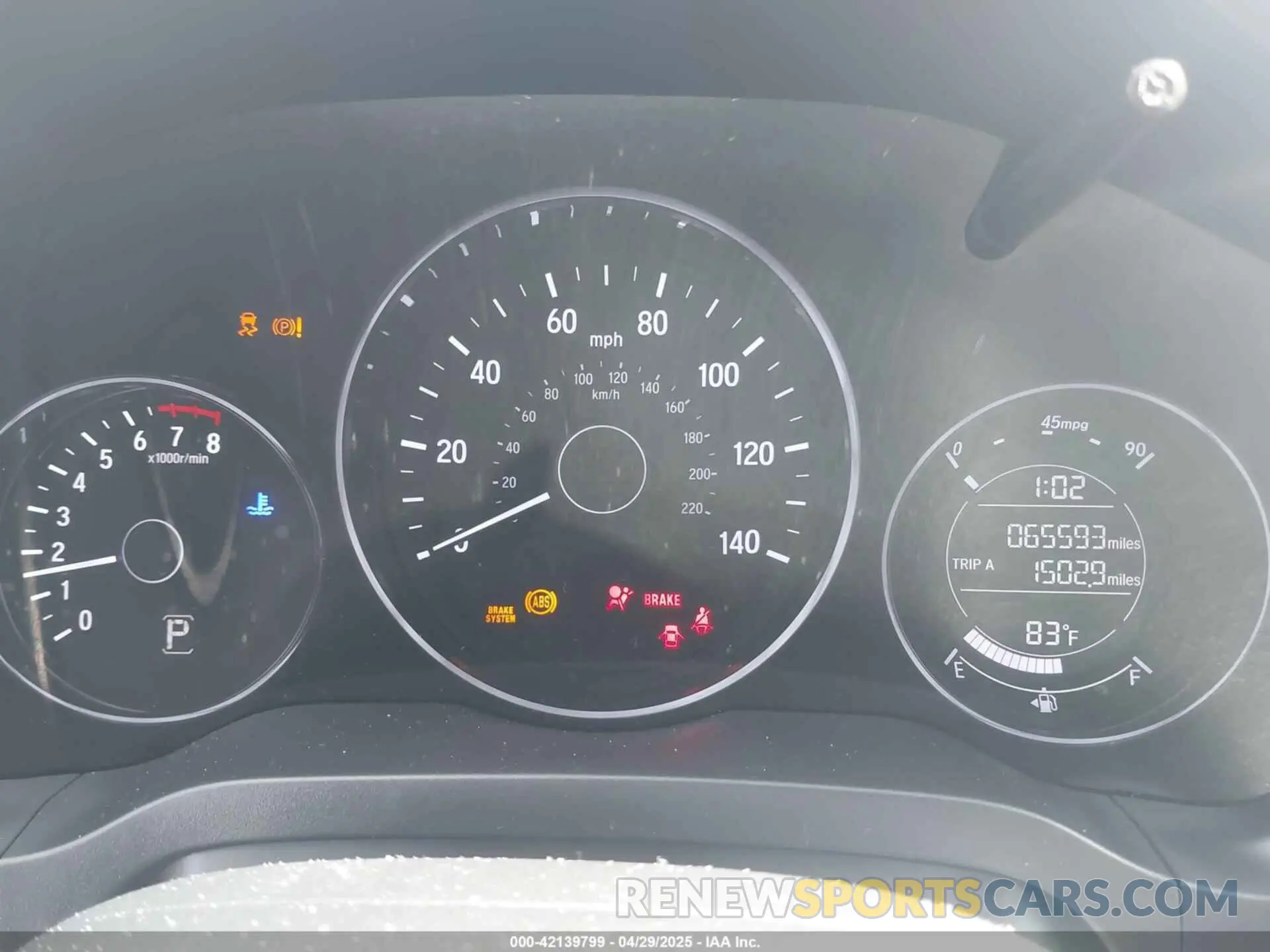7 fotografías del automóvil dañado 3CZRU6H37KG726234 HONDA HR-V 2019