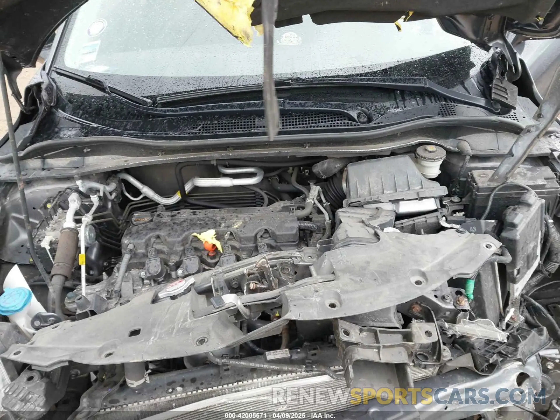 10 fotografías del automóvil dañado 3CZRU6H38KG725044 HONDA HR-V 2019