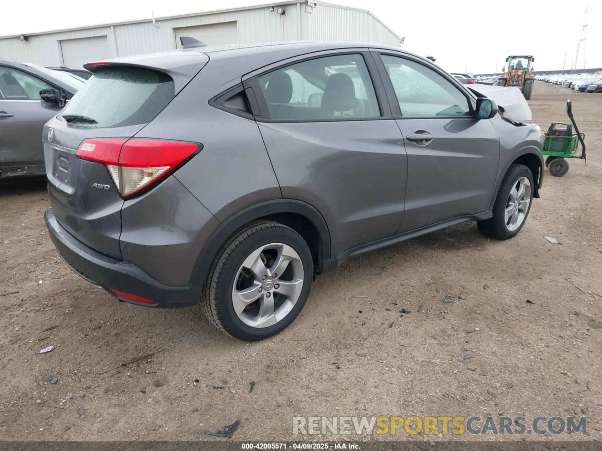 4 fotografías del automóvil dañado 3CZRU6H38KG725044 HONDA HR-V 2019