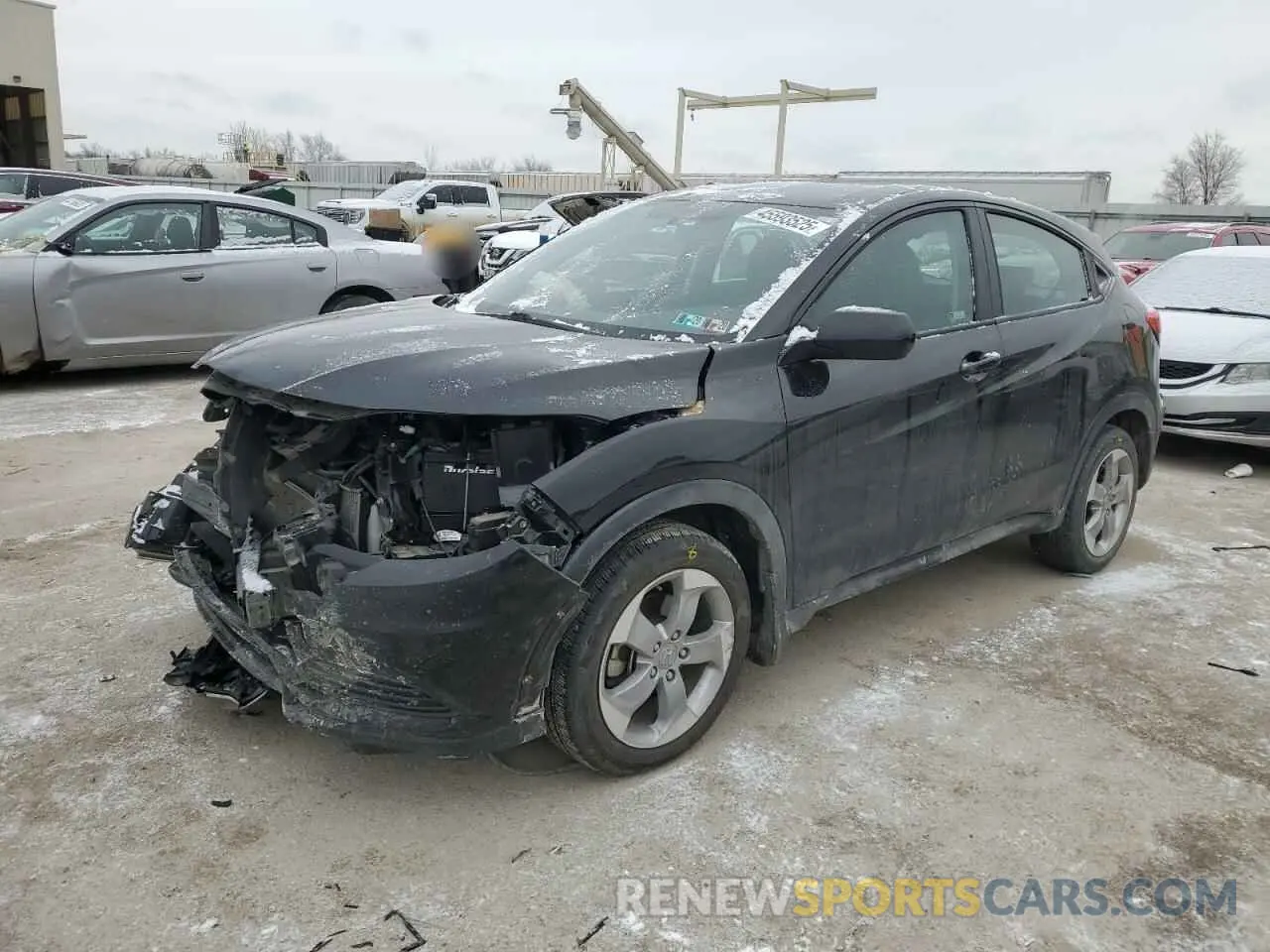 1 fotografías del automóvil dañado 3CZRU6H39KG722038 HONDA HR-V 2019
