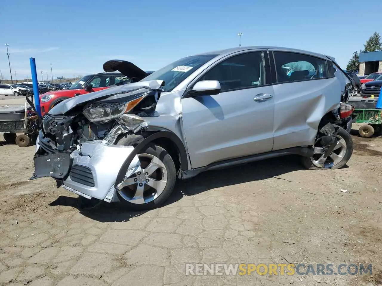 1 fotografías del automóvil dañado 3CZRU6H39KG725523 HONDA HR-V 2019