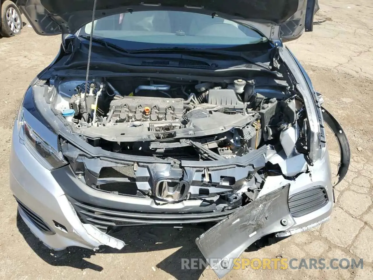 11 fotografías del automóvil dañado 3CZRU6H39KG725523 HONDA HR-V 2019