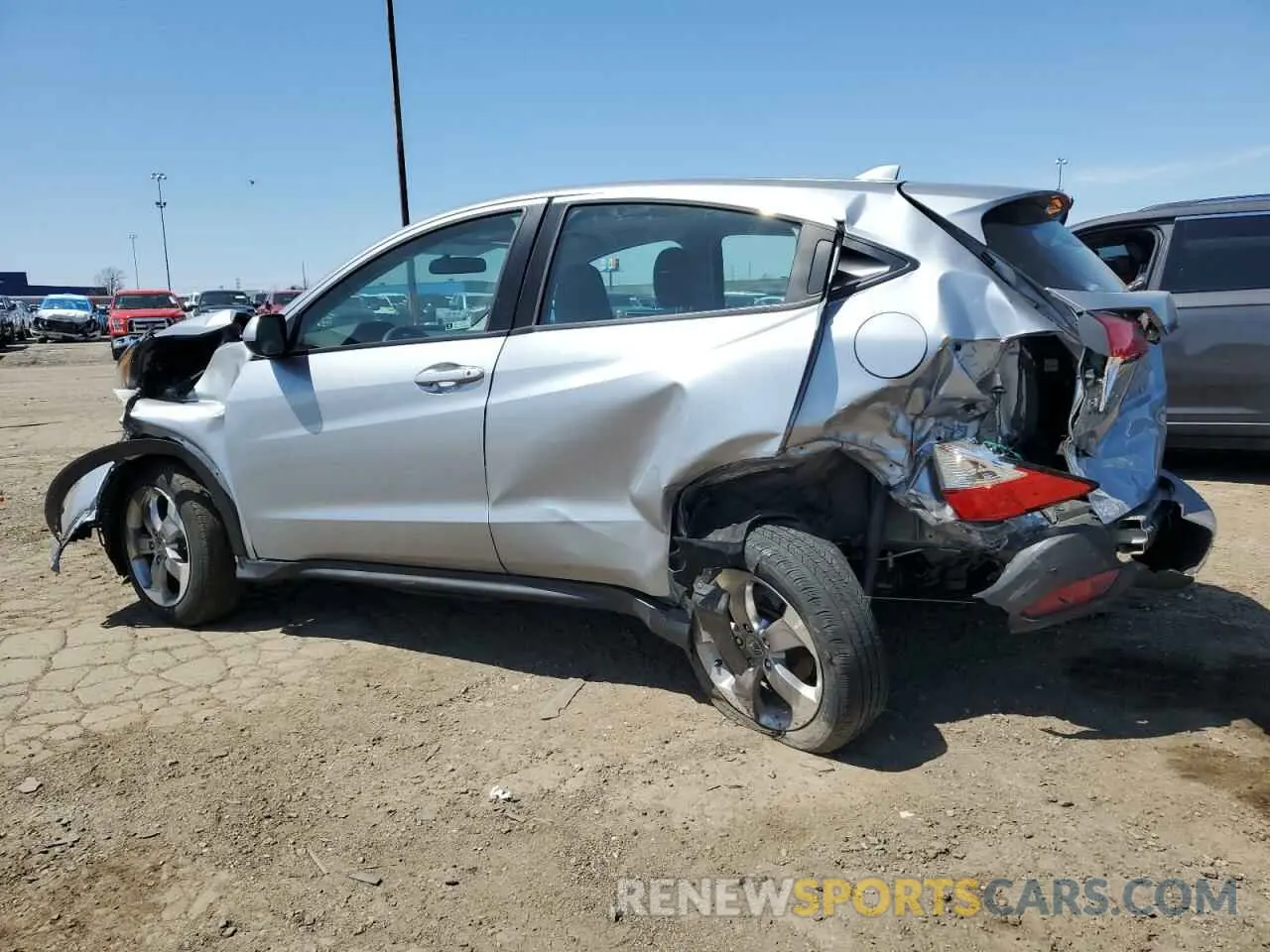 2 fotografías del automóvil dañado 3CZRU6H39KG725523 HONDA HR-V 2019