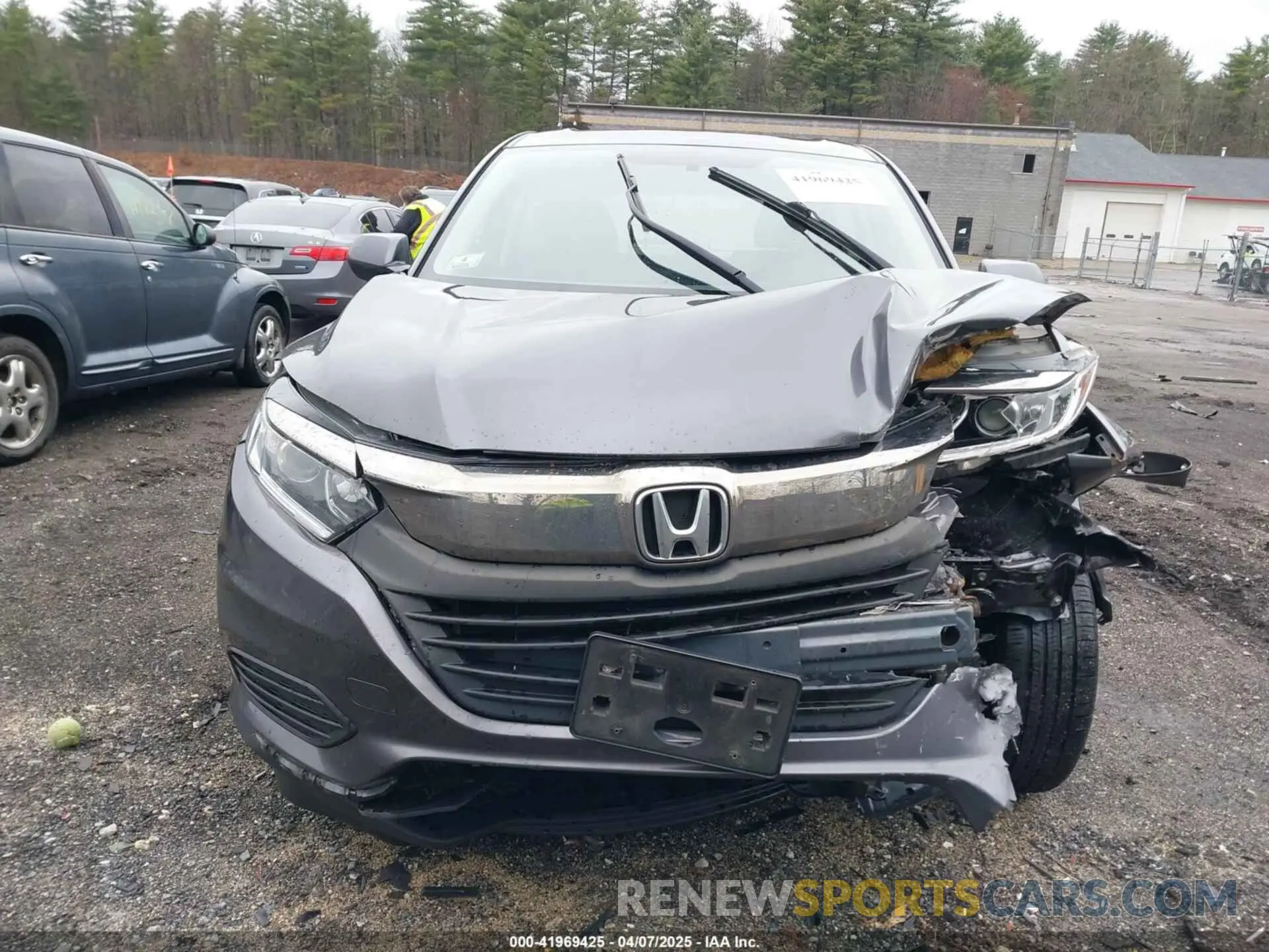12 fotografías del automóvil dañado 3CZRU6H3XKG712120 HONDA HR-V 2019