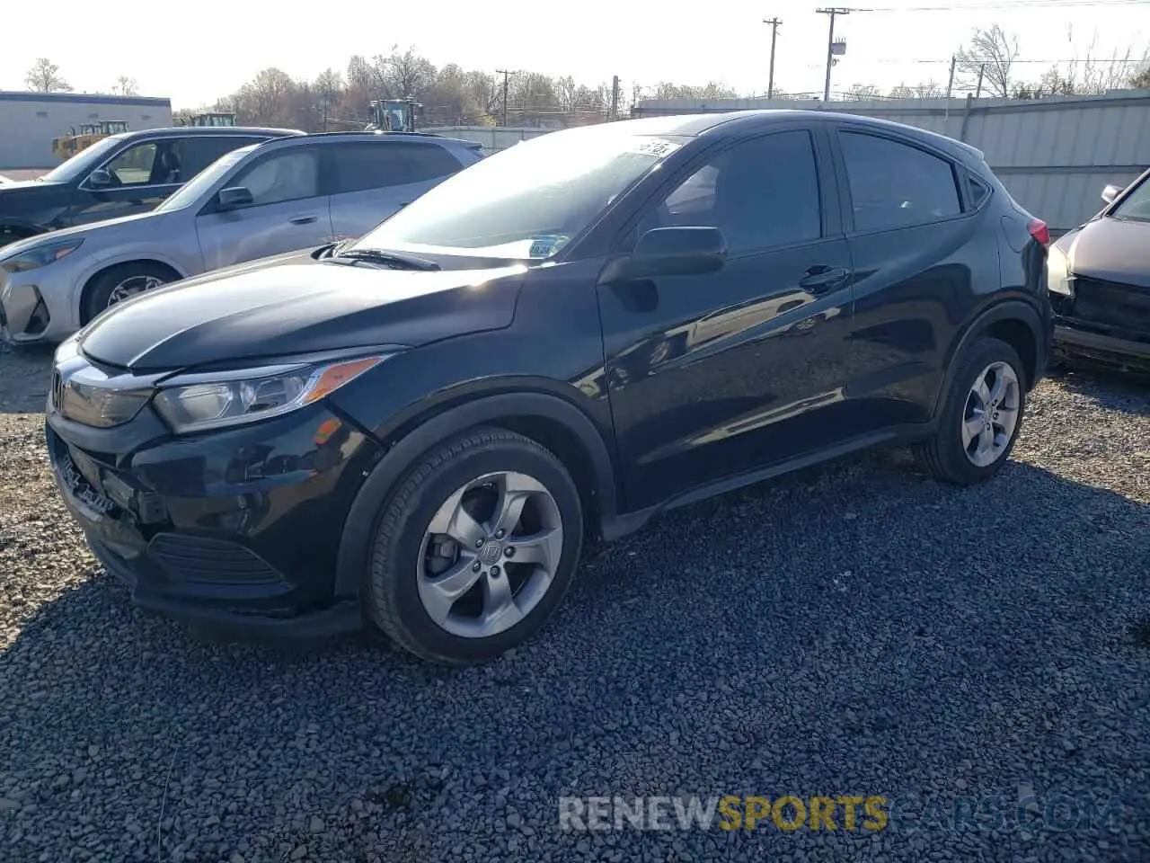 1 fotografías del automóvil dañado 3CZRU6H3XKG732660 HONDA HR-V 2019