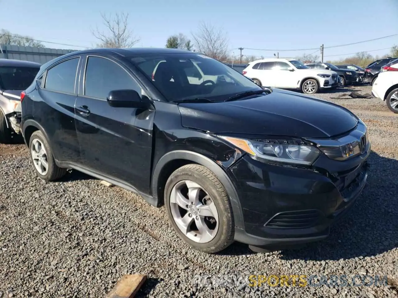 4 fotografías del automóvil dañado 3CZRU6H3XKG732660 HONDA HR-V 2019