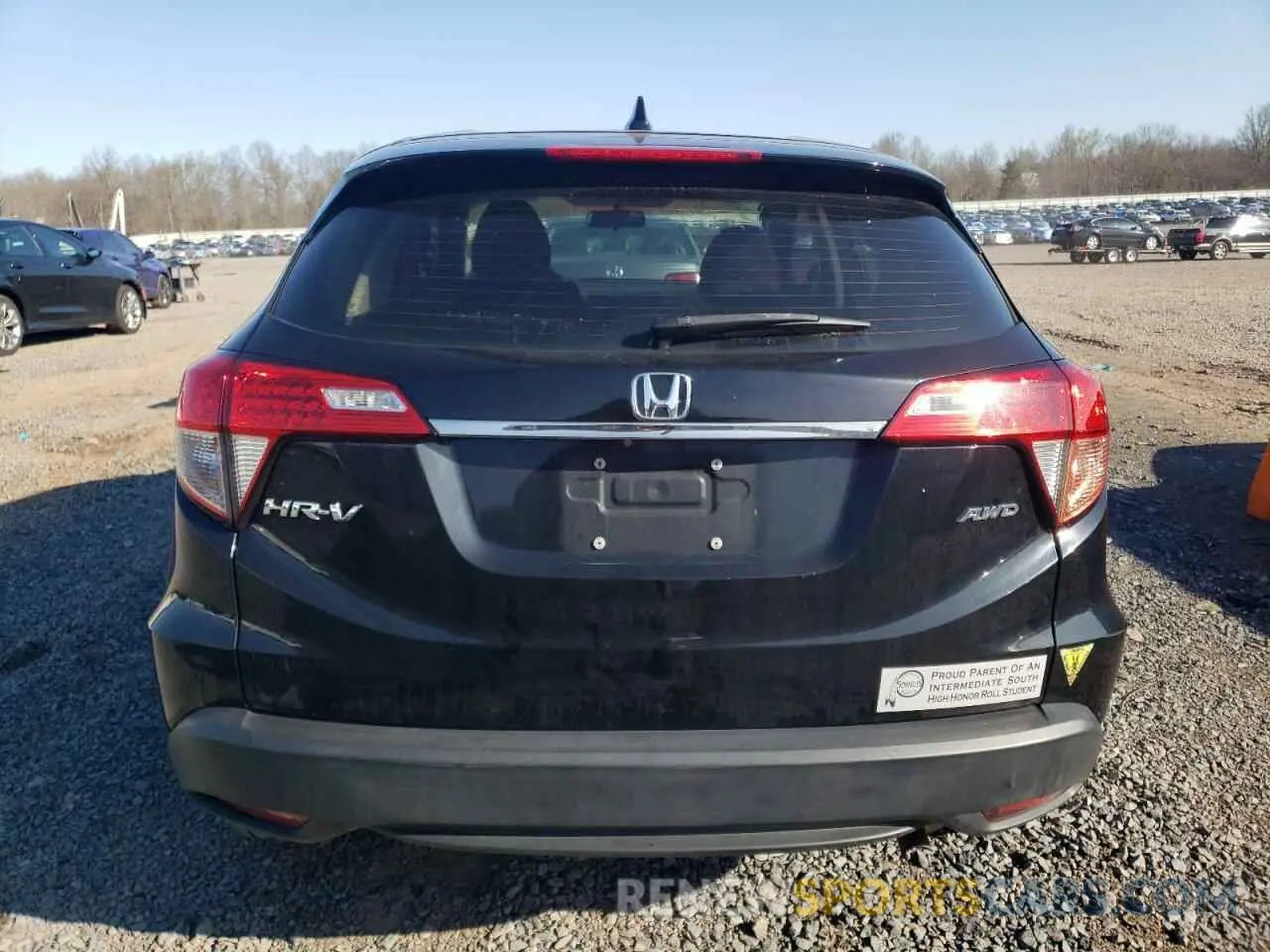 6 fotografías del automóvil dañado 3CZRU6H3XKG732660 HONDA HR-V 2019