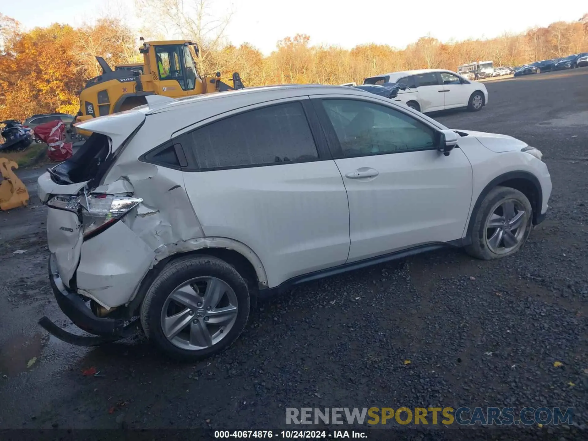 4 fotografías del automóvil dañado 3CZRU6H51KM720092 HONDA HR-V 2019