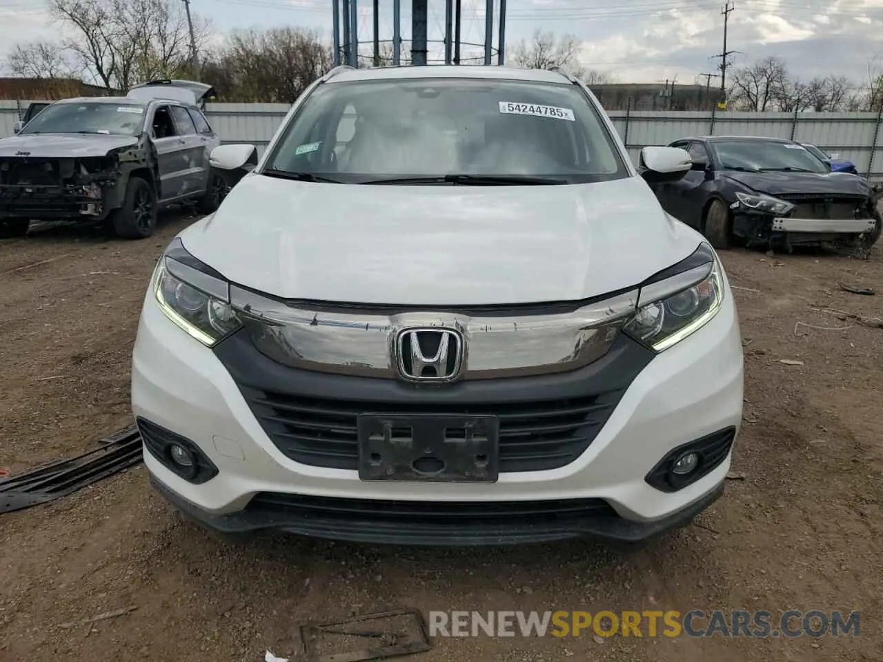 5 fotografías del automóvil dañado 3CZRU6H52KM730369 HONDA HR-V 2019