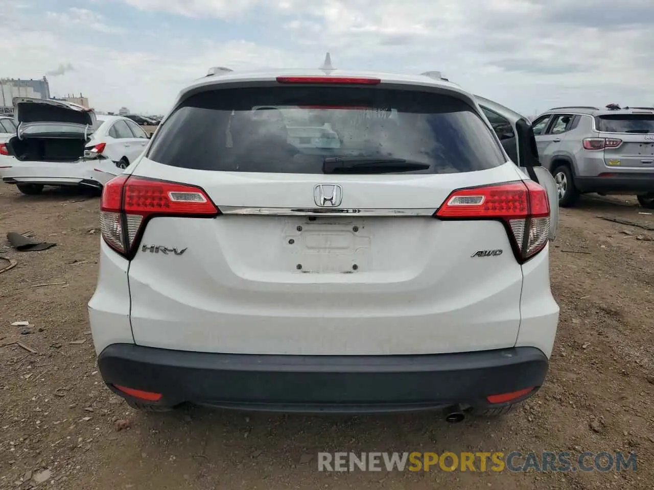 6 fotografías del automóvil dañado 3CZRU6H52KM730369 HONDA HR-V 2019