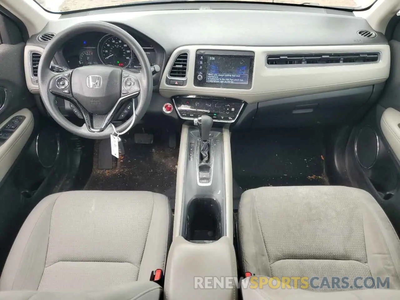8 fotografías del automóvil dañado 3CZRU6H52KM730369 HONDA HR-V 2019