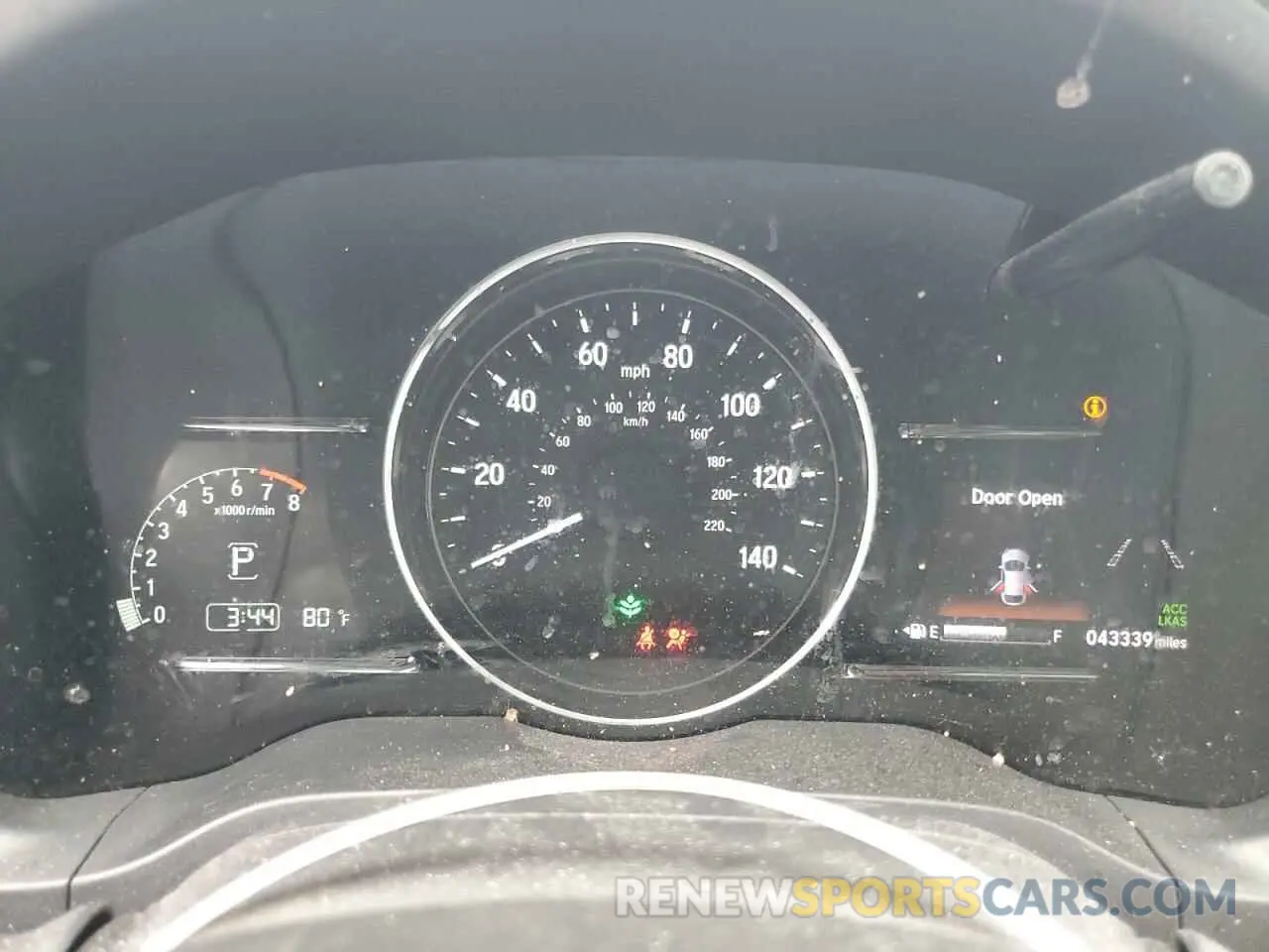 9 fotografías del automóvil dañado 3CZRU6H52KM730369 HONDA HR-V 2019
