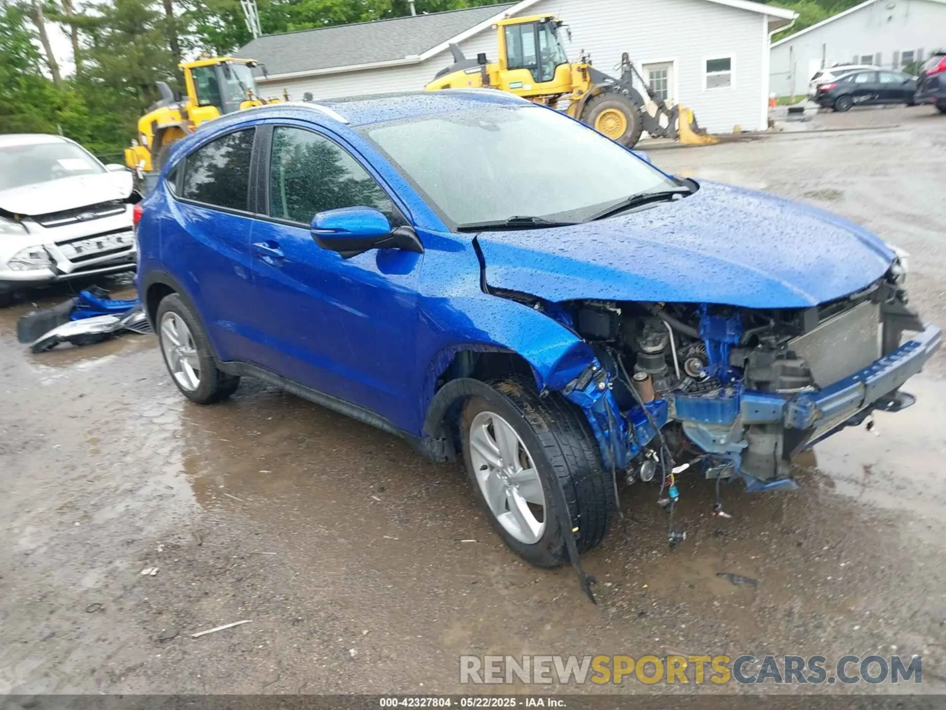 1 fotografías del automóvil dañado 3CZRU6H53KM709725 HONDA HR-V 2019